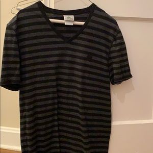 Men’s Lacoste V Neck Tee Shirt